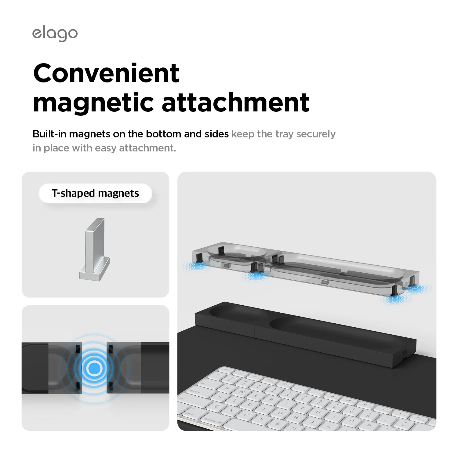 Smart Magnetic Pencil Tray Set [5 Colors] - Image 9