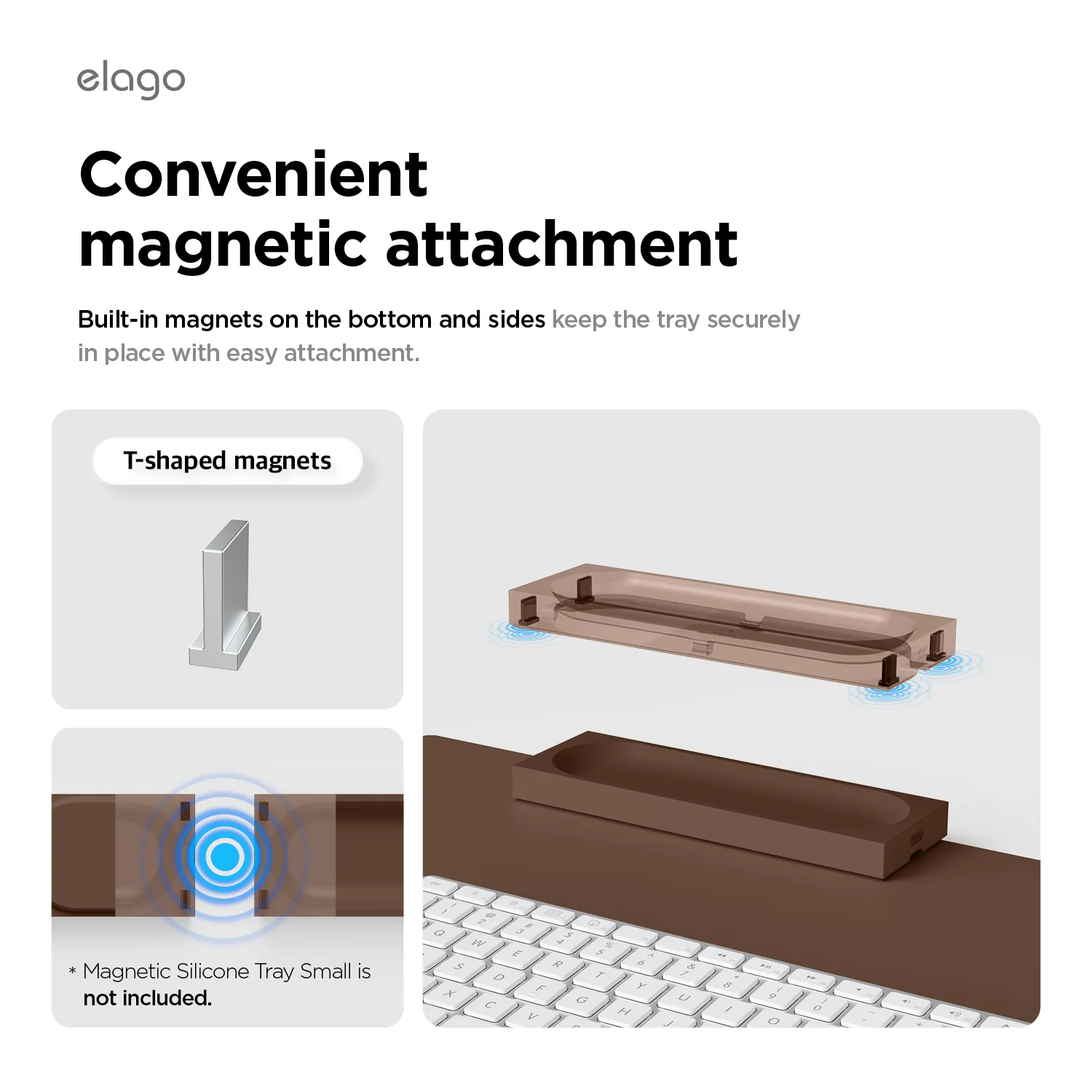Smart Magnetic Pencil Tray Medium [5 Colors] - Image 10