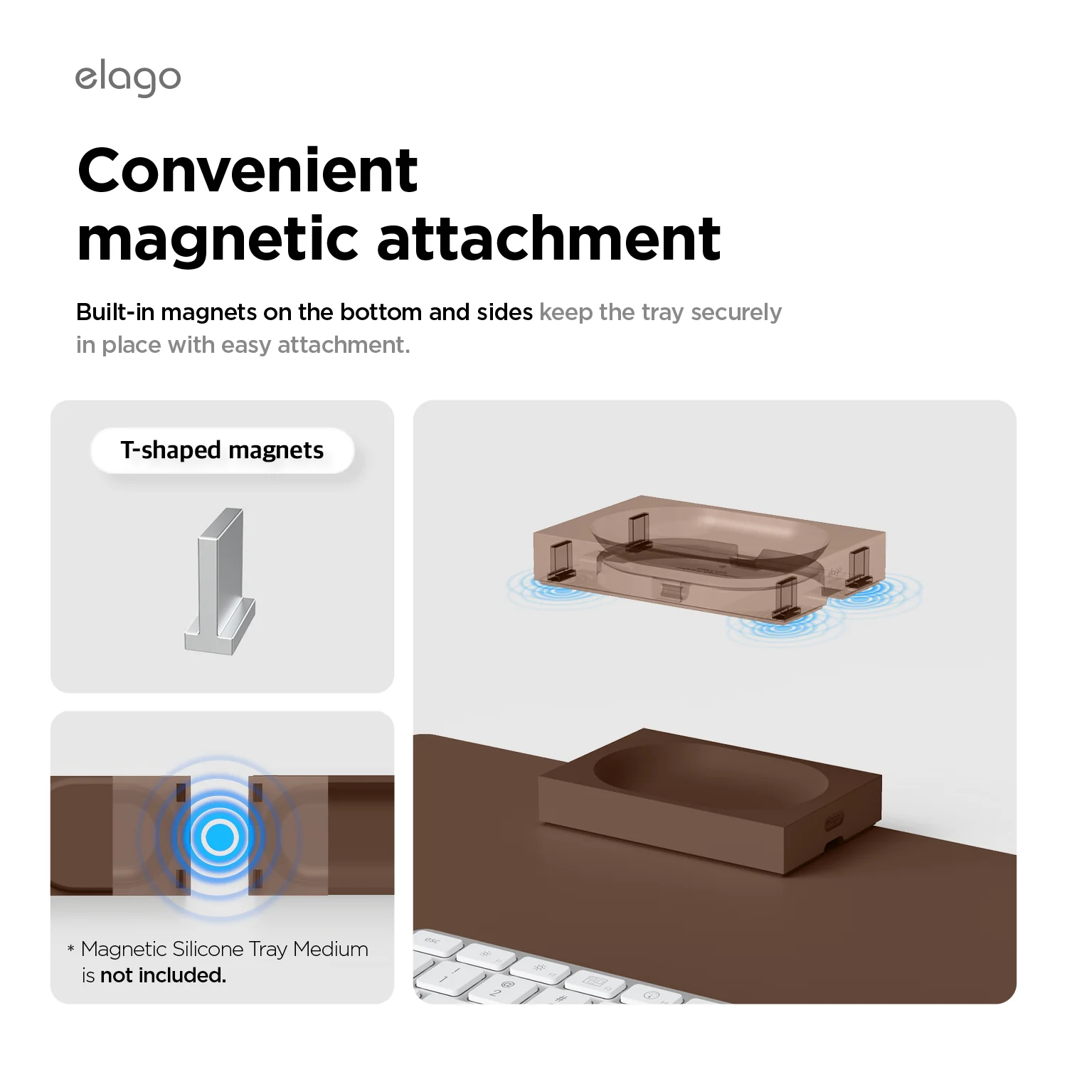 Smart Magnetic Pencil Tray Small [5 Colors] - Image 10