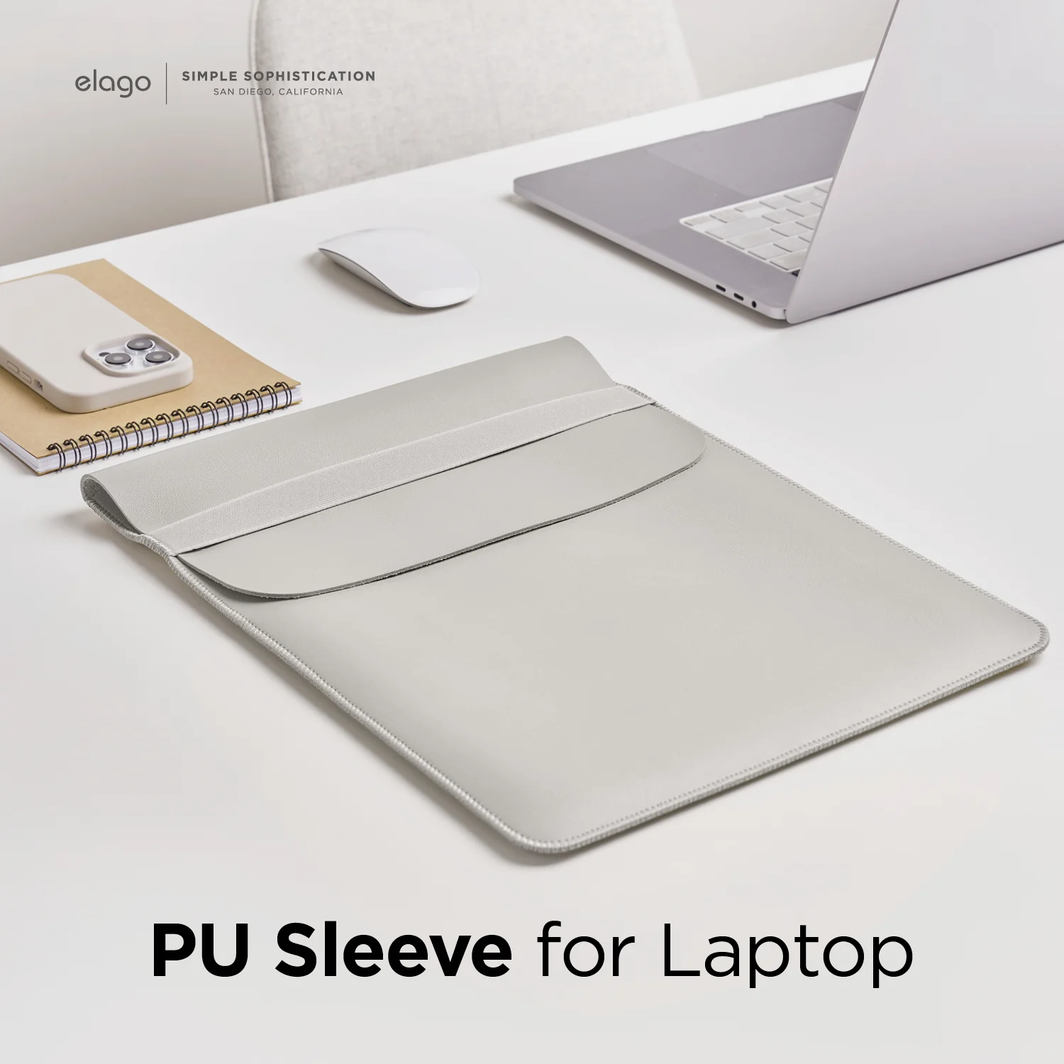 Tablet and Laptop PU Sleeve - Image 4
