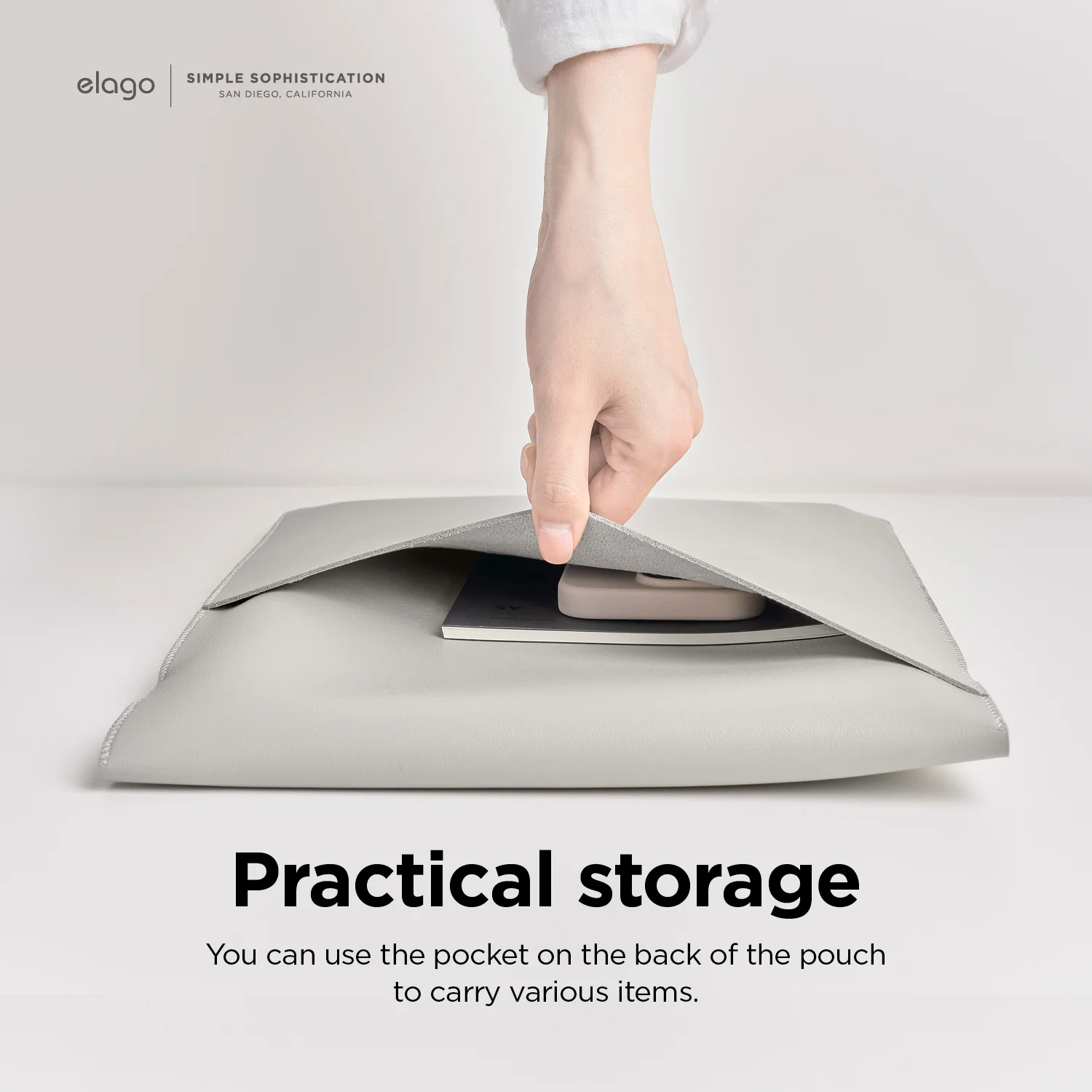 Tablet and Laptop PU Sleeve - Image 6