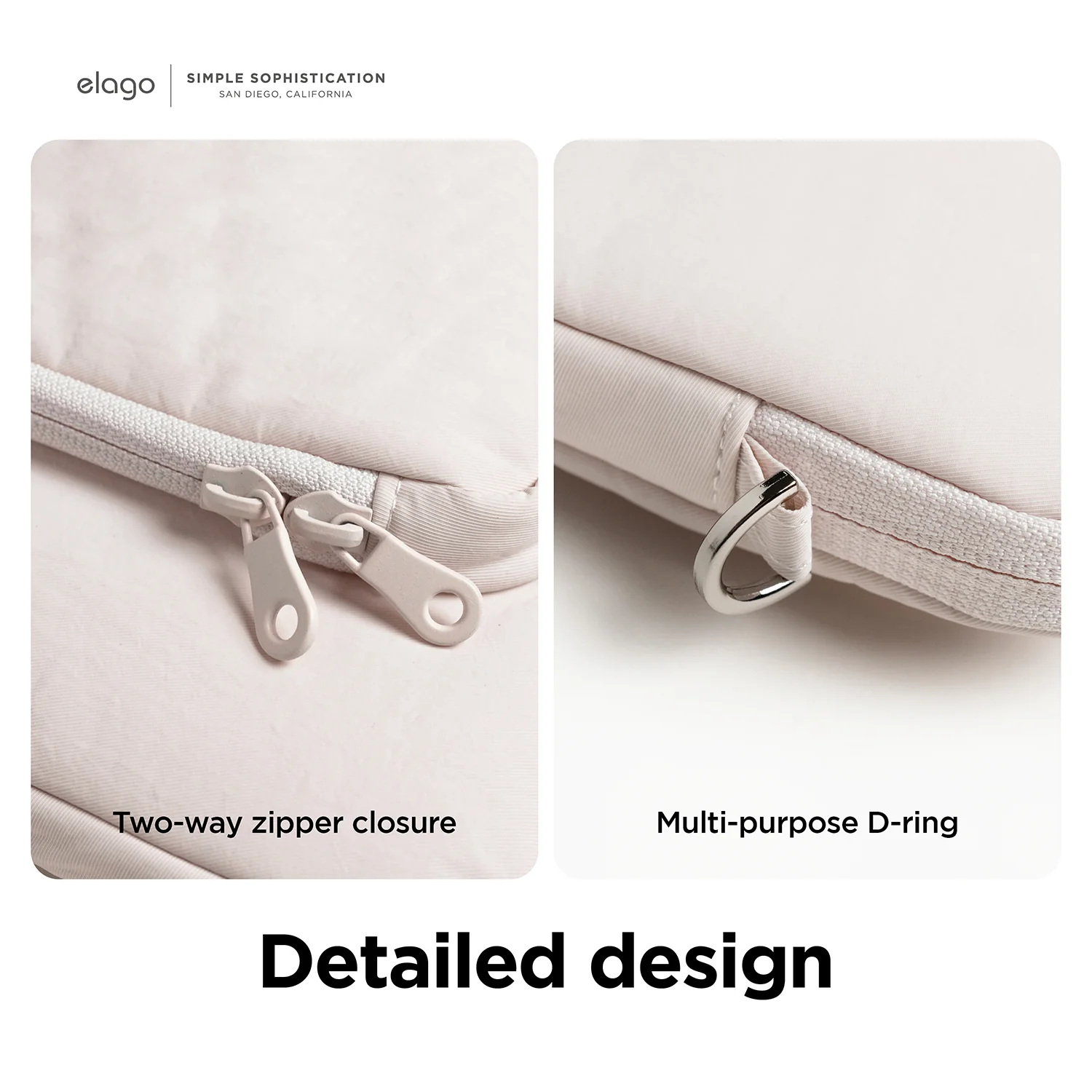 Tablet and Laptop Sleeve [Pastel Pink] [2 Sizes] - Image 12