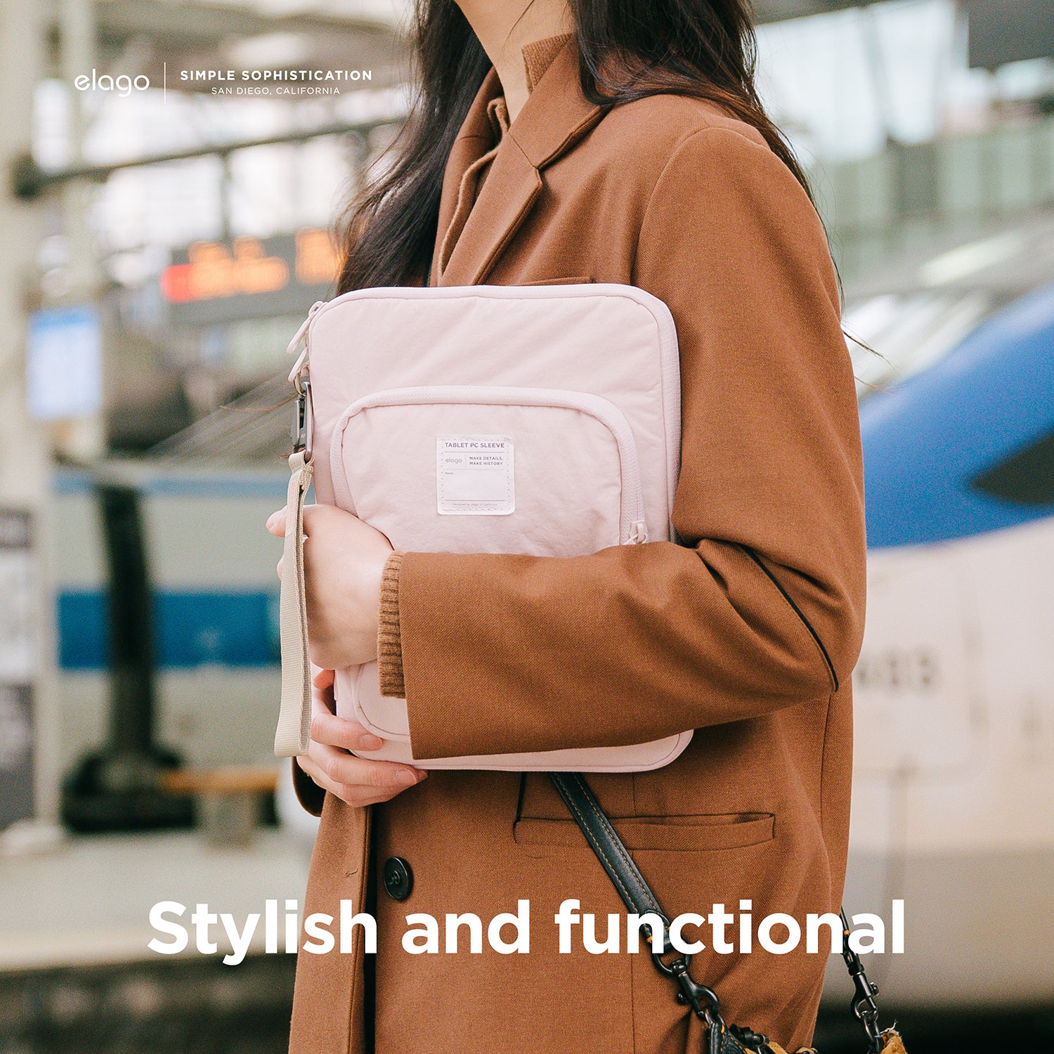 Tablet and Laptop Sleeve [Pastel Pink] [2 Sizes] - Image 4