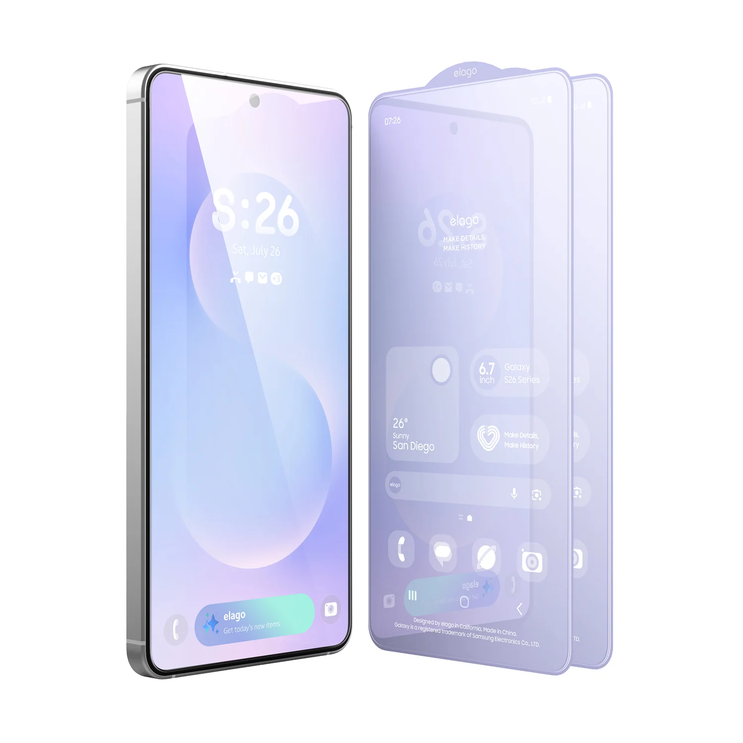 Tempered Glass + Screen Protector [1 or 2Pcs] - Image 2