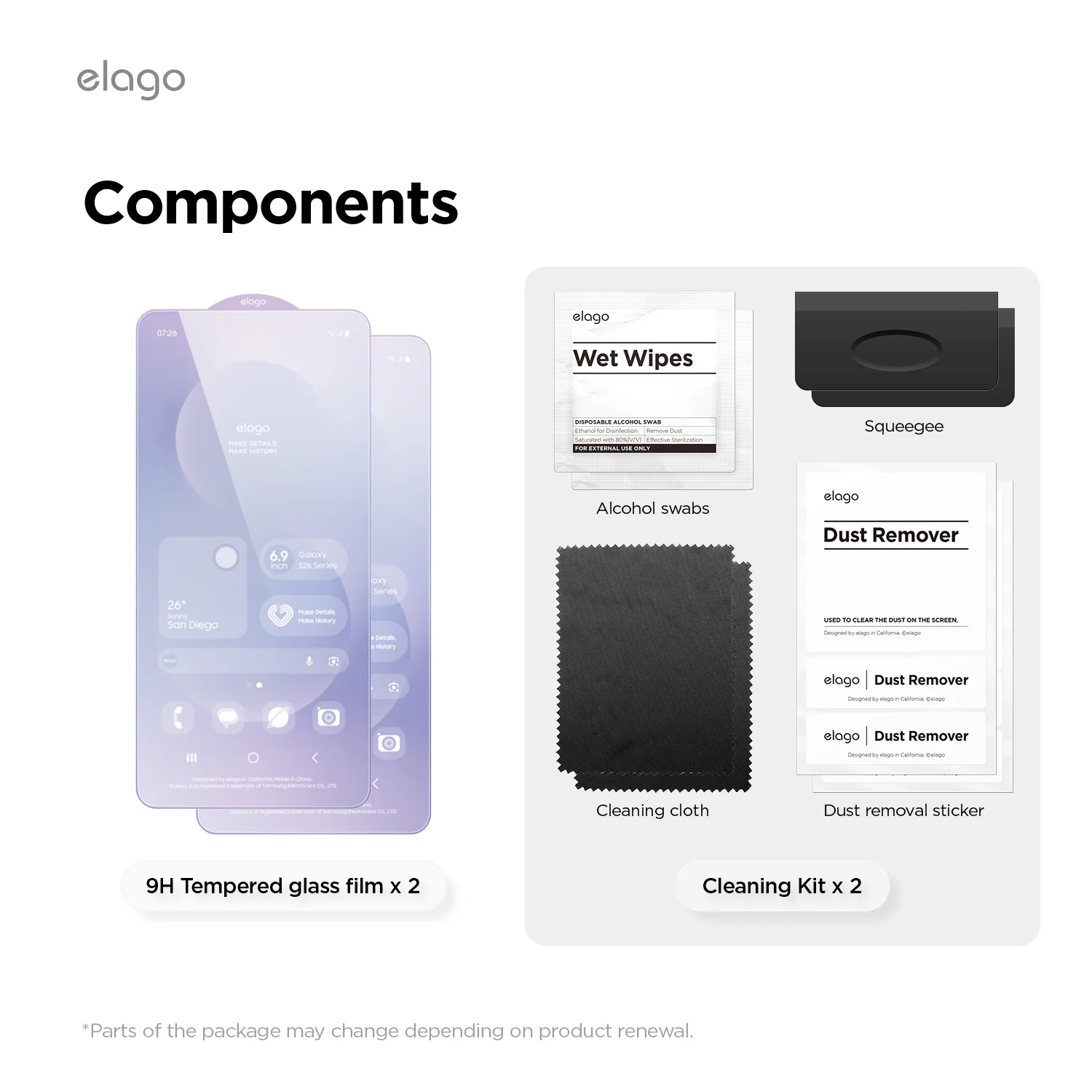 Tempered Glass + Screen Protector [1 or 2Pcs] - Image 10