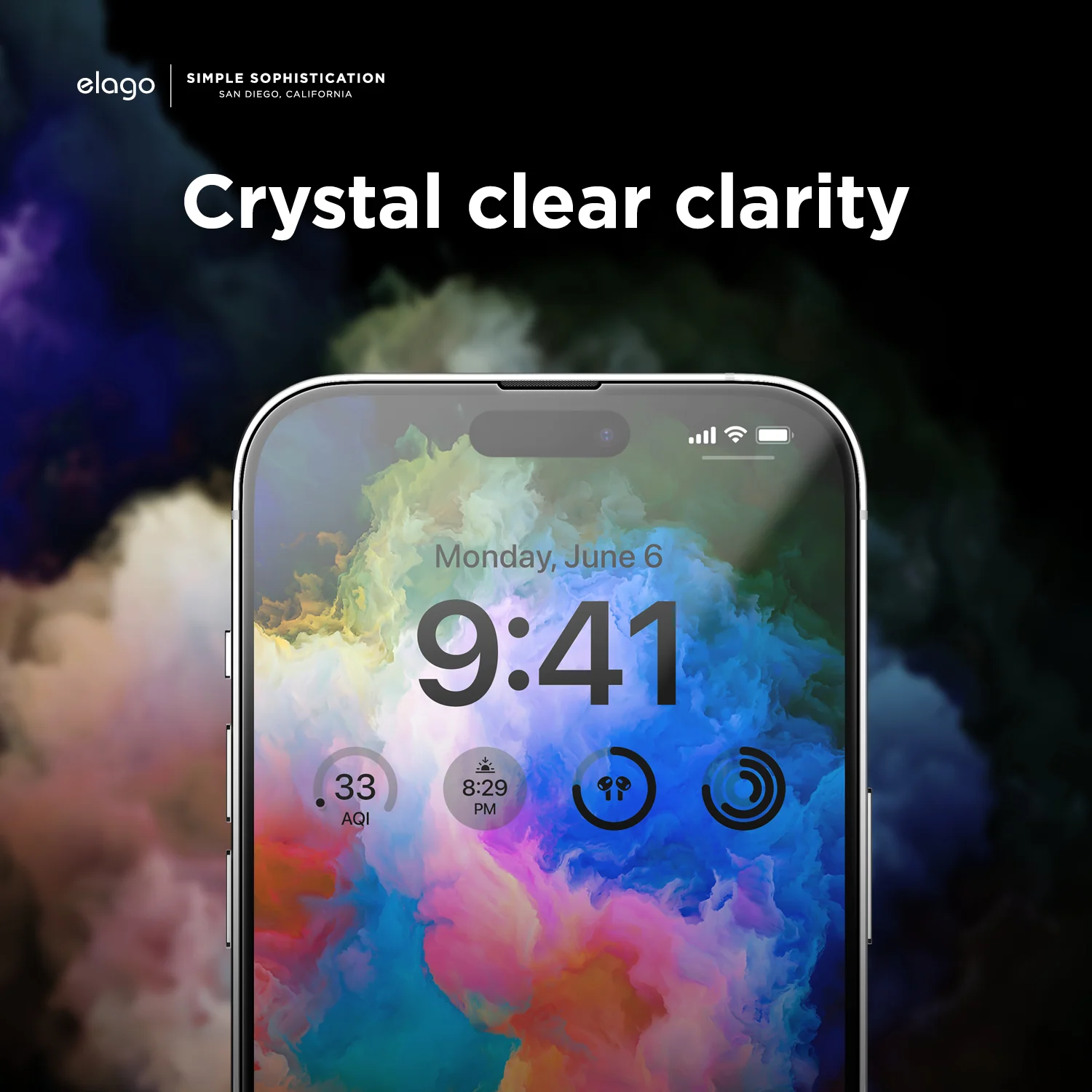 Tempered Glass + Screen Protector for iPhone 14 Pro Max - Image 4