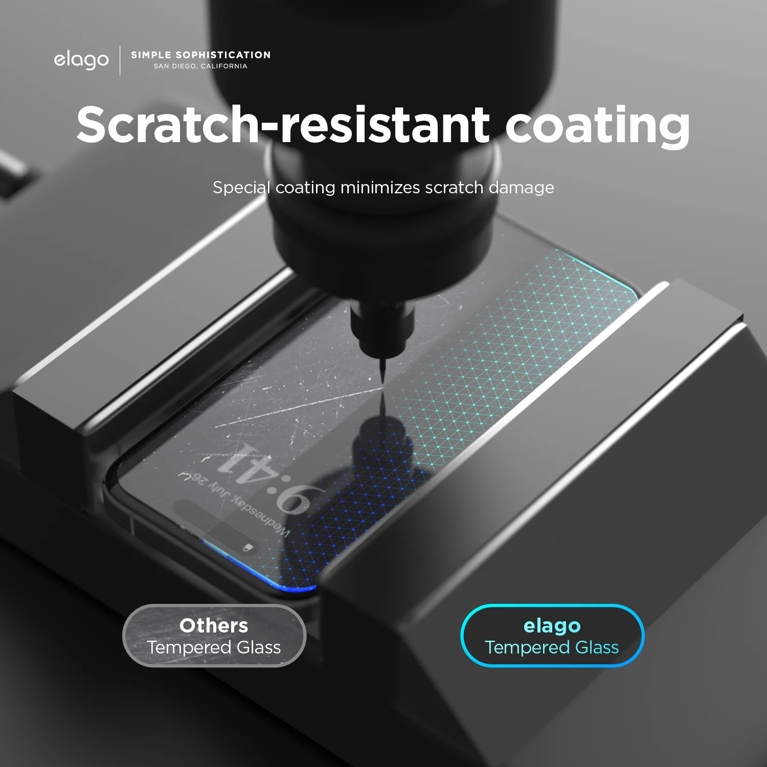 Tempered Glass + Screen Protector for iPhone 15 Plus - Image 3