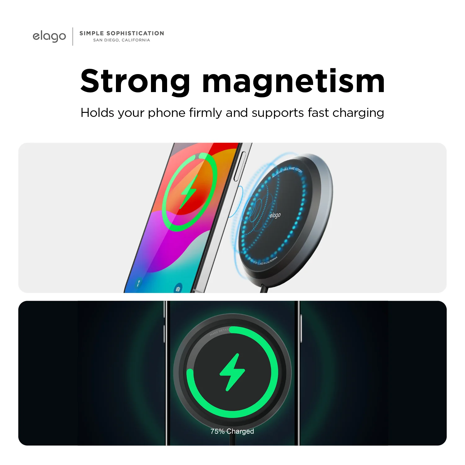 Tesla Magnetic Aluminum Car Mount - Image 5