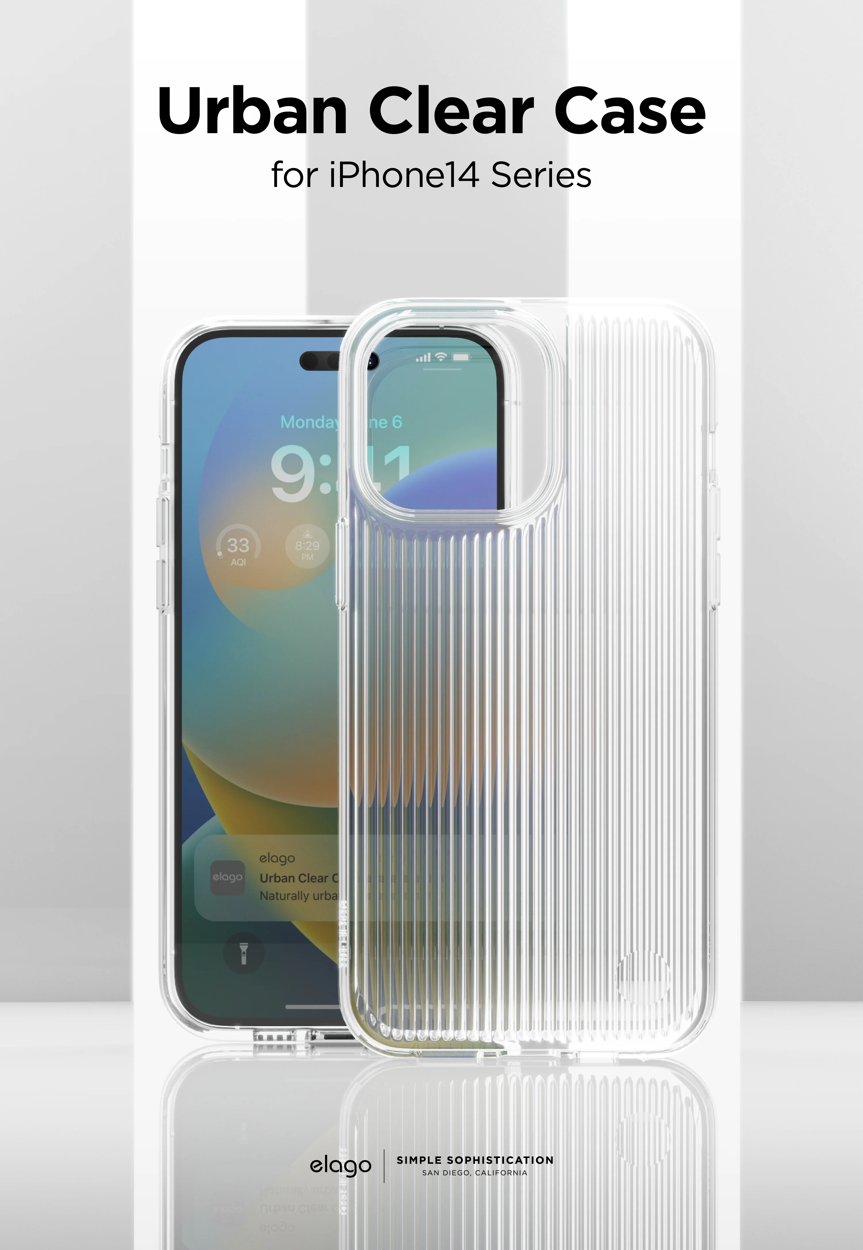 Urban Clear Case for iPhone 14 Pro - Image 8